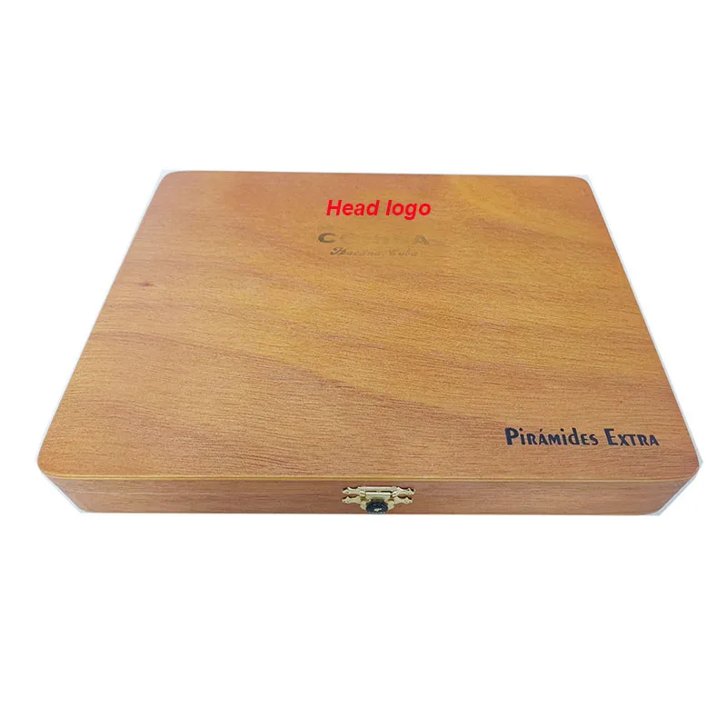 

Cigar Humidor Piramides Extra Cigar Wooden Box Portable Cigar Travel Case Fit 10 CTS Box For Cigars Gift For Man