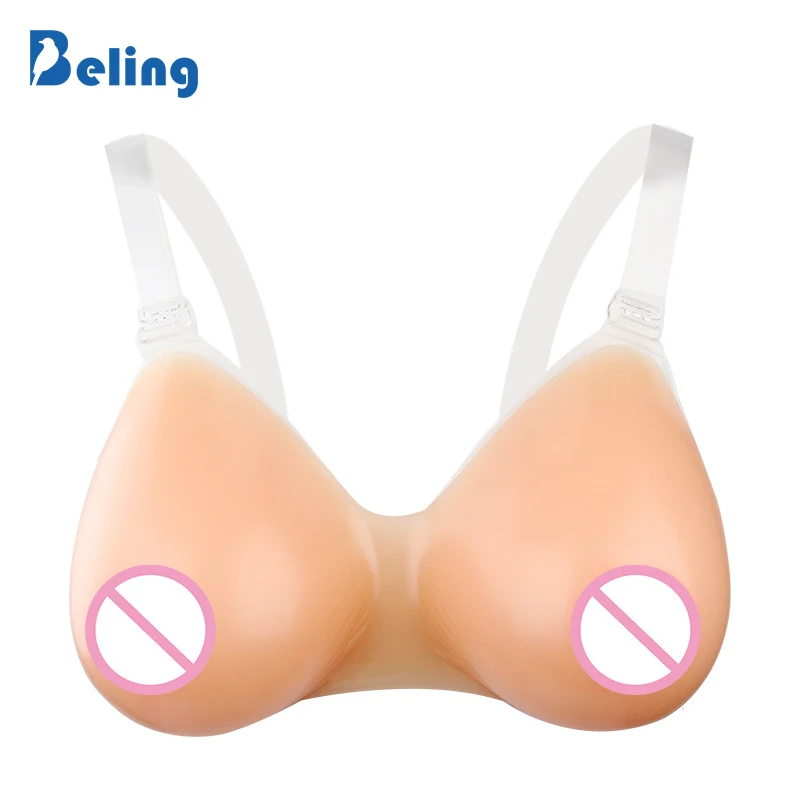 HDFU Platos De Pecho De Silicona Realistas, C-I Cup Crossdresser En Forma De Pecho Falsos Potenciadores De Tetas Para Mastectomía Transgénero, Color 1, Taza G