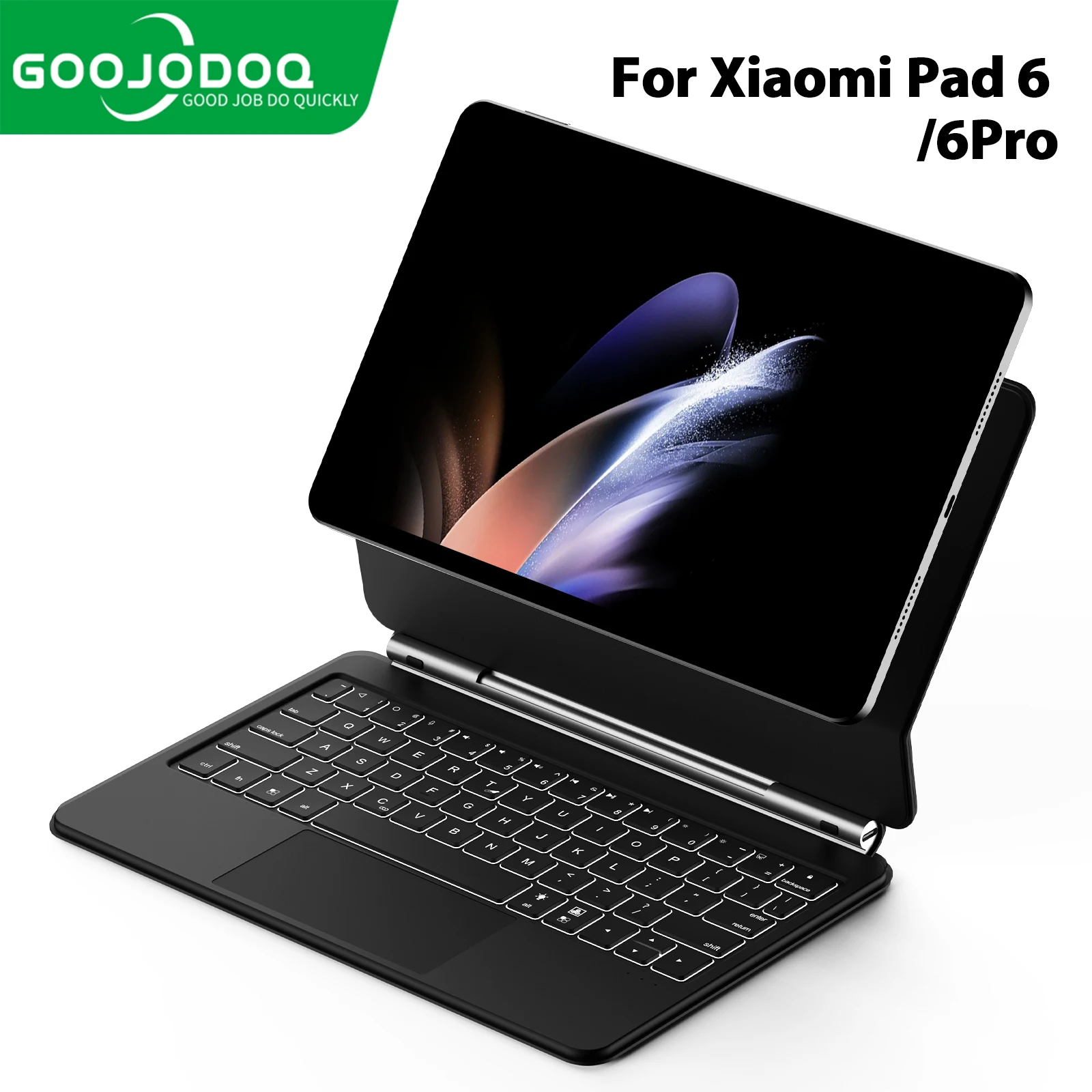 Goojjoq-xiaomi pad 6および6pro用のマジックキーボード
