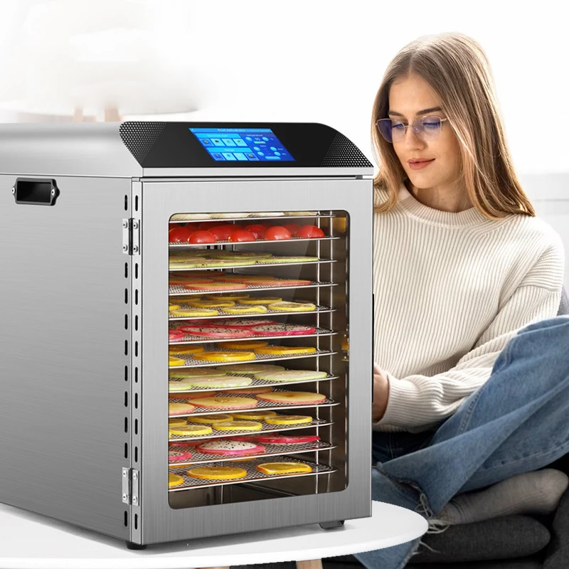 Intelligent dried fruit machine household and commercial touch screen fully automatic fruit and vegetable meat food drying 6