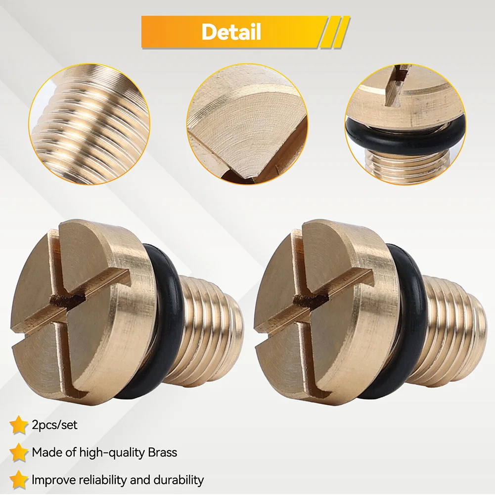 2個入り 車用エンジン冷却液ラジエーターネジ BMW E36 E46 E39 E90