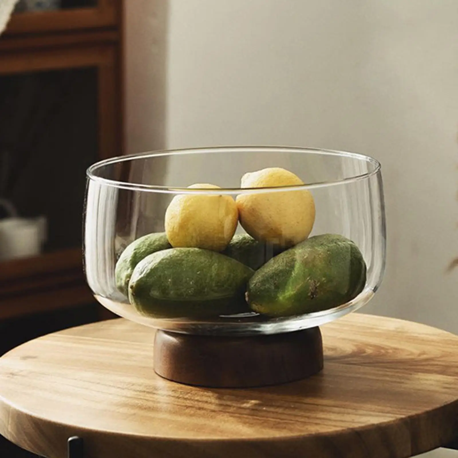 Glass Fruit Bowl Fruit Tray Fruit Tray Platter for Dessert Snack Home