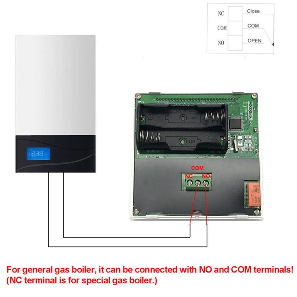 

Thermostat Temperature Controller Smart Screen Regulator for Wall