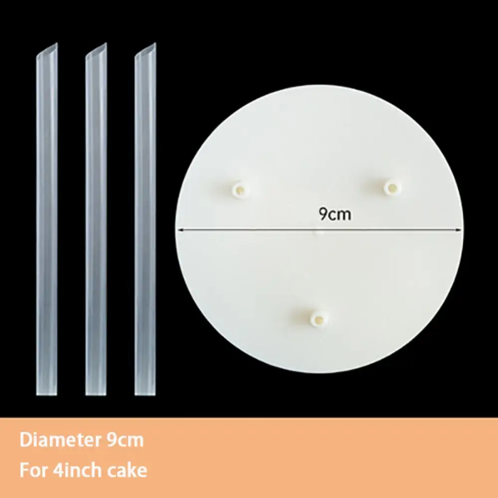 Dessert Stand Food Grade Plastic Kitchen Supplies Cake Baking Tools Easy To Clean Baking Supplies Cake Stacking Stand Reusable cake stand cake baking tools dessert stand