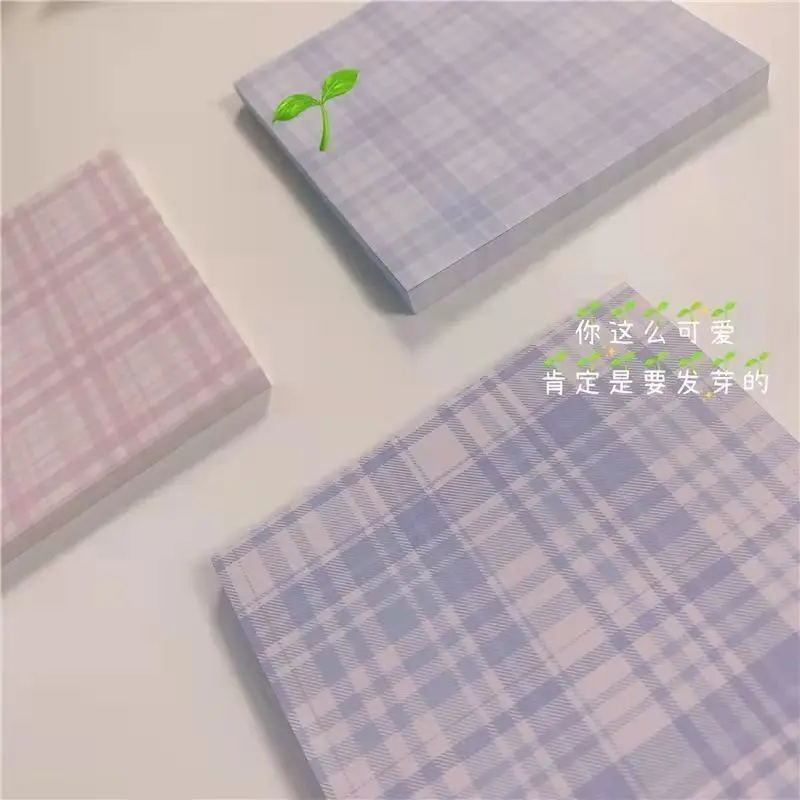 

Checked Sticky Note Paper Insjk Sticky Note For Students, Cute And Non Sticky Sticky Sticky Note For Students, Memo For Secondar