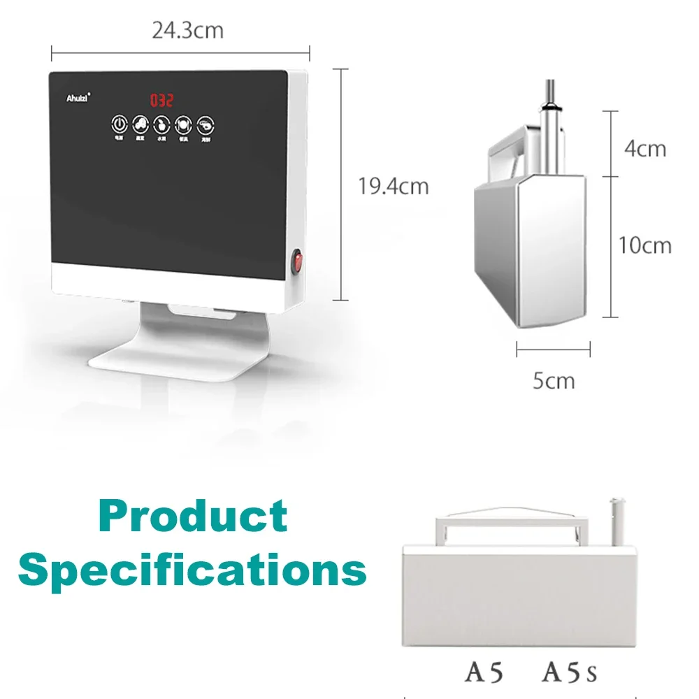 110V/220V Automatic Household Portable Sink Dishwasher Small Free-standing Installation-free Kitchen Ultrasonic Wash Dishwasher 3