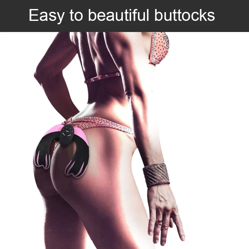 Vibration Fitness Massager EMS Hip Trainer Gluteos Buttocks Billen Butt Lifting Muscle Stimulator Unisex Home Gym Equipments