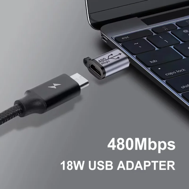 Universal USB Data Transfer Converter: Micro, Mini, and Type-C Adapter 480Mbps