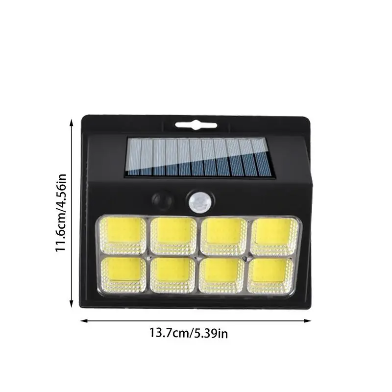 야외 방수 태양광 조명, 모션 감지 벽 조명, LED 모션 센서 조명, 3 가지 모드 보안