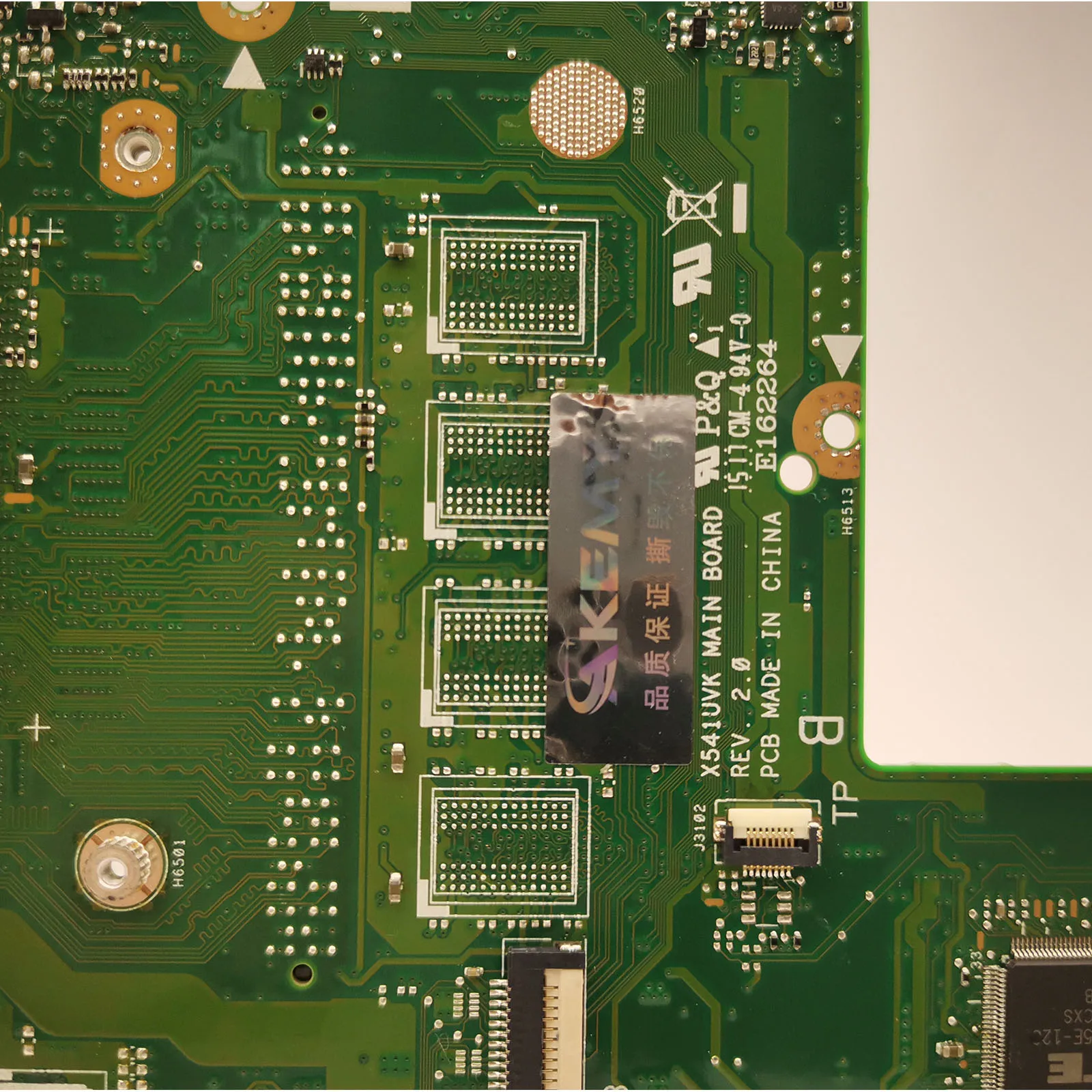 AKEMY X541UVK Laptop Motherboard For ASUS X541UJ X541UV