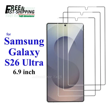 Pellicola Protettiva per Samsung Galaxy S26 Ultra 6.9 Pollici, Vetro Temperato HD 9H Trasparente Antigraffio Compatibile con Cover