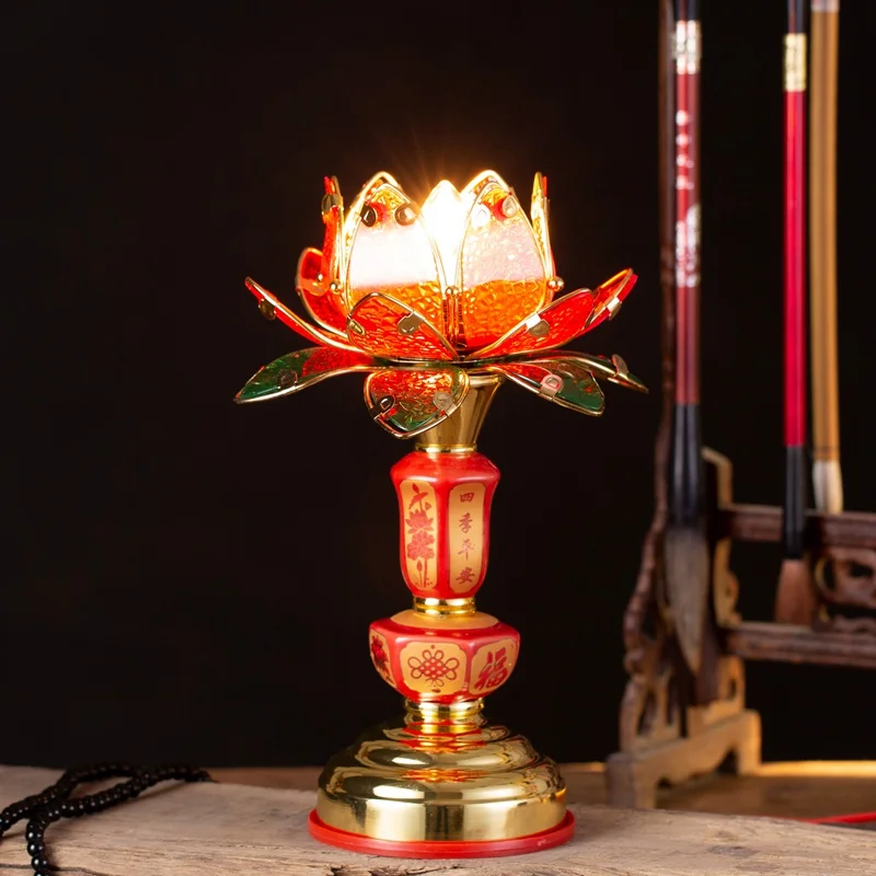

Buddhist temple lamps, home decorations, pray for peace and blessings, meditate