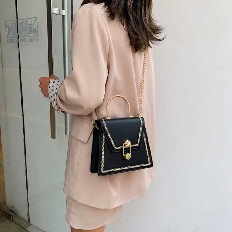 Summer Crossbody Bag for Women Large Capacity Shoulder Bag Leather-Messenger Bag