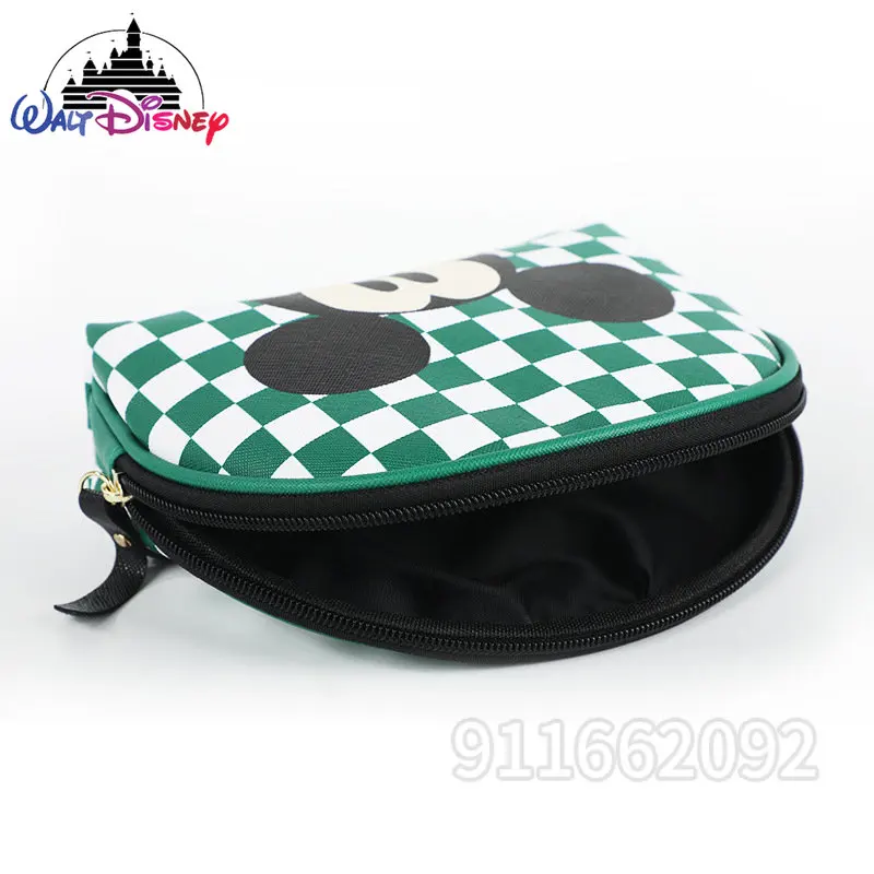 Disney Mickey Original New Women's Makeup Bag Luxury Brand Women's Zero Wallet Cartoon Travel Storage Makeup Bag Large Capacity