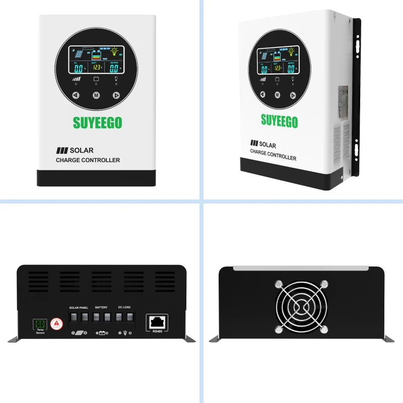 Zonneladercontroller 60A 80A 100A MPPT Solar Laadregelaar 12V 24V 36V 48V Zonnepaneel Batterij Intelligente Regulator(80A