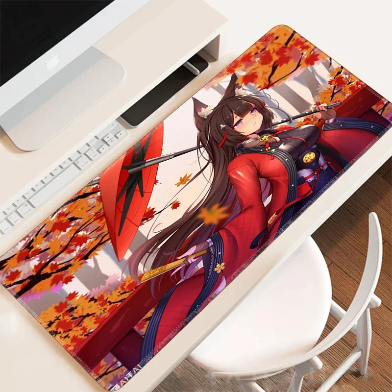 

Large Mouse Pad Anime Azur Lanes Computer Desks Office Accessories Gamer Cabinet Games Desk Mat Mousepad Keyboard Gaming Mats Pc