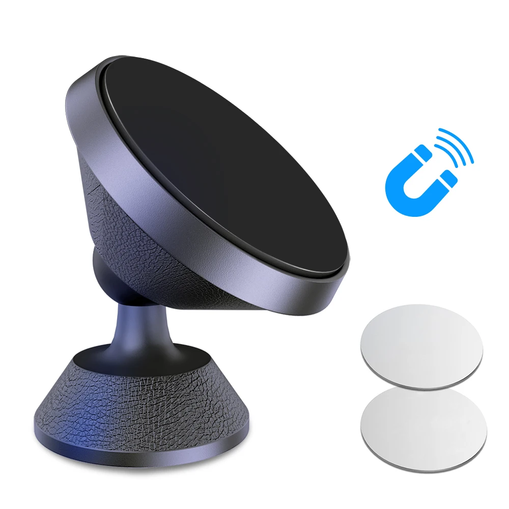 Universal Magnetic Car Phone Holder - Secure Dashboard Mount