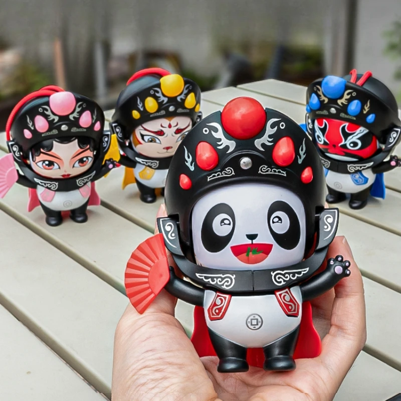 

Sichuan Opera Face Changing Doll Panda Chinese Culture Toy Gifts