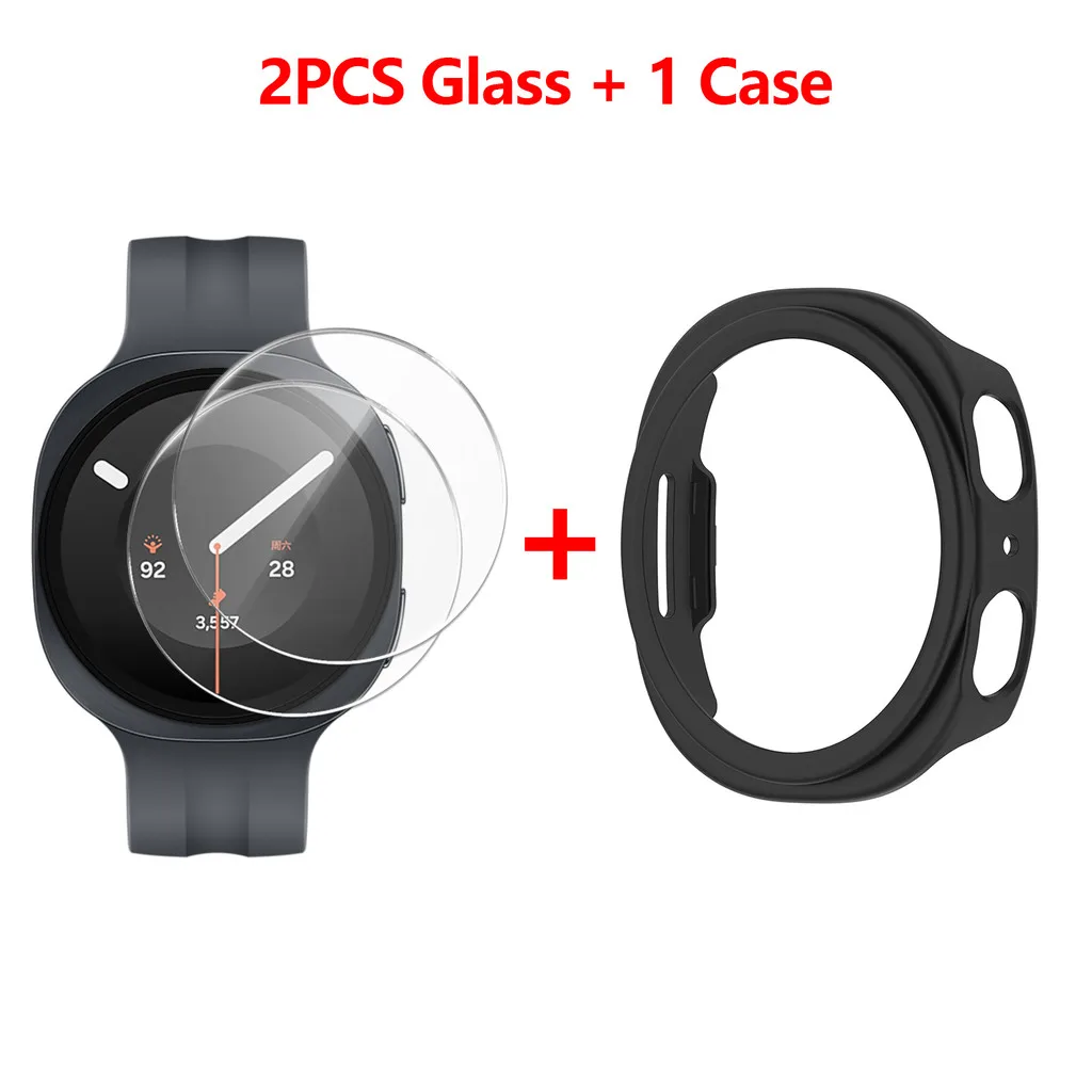 Enhanced Protective Bumper Case with Tempered Glass Set