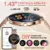 LIGE New Smart Watch Women 1.43 inch 466*466 AMOLED Screen IP68 Sports Waterproof Heart Rate Monitor Ladies Smartwatch Men Gift 2