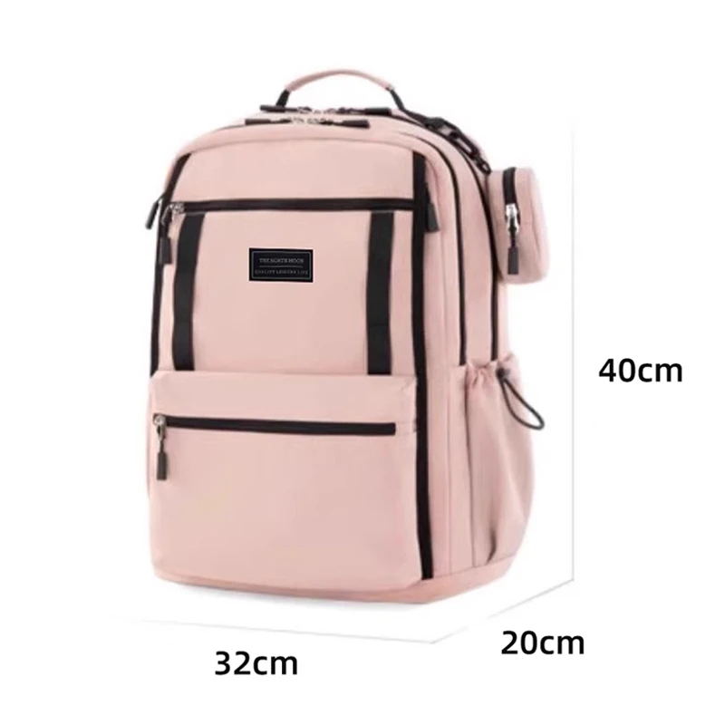 Nuovo zaino da viaggio impermeabile Zaini da scuola per bambini leggeri alla moda da donna per ragazze Borse per laptop da 15 pollici Mochilas maschili - immagine 6