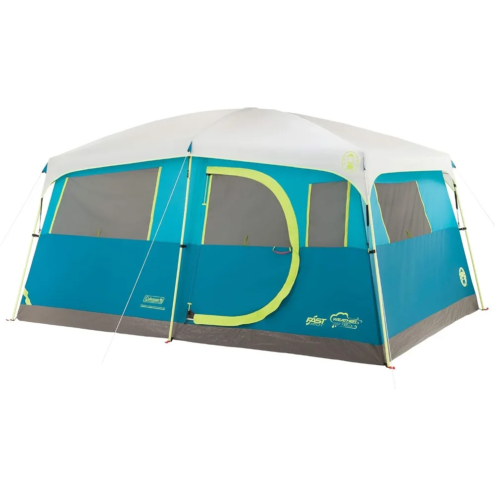 

Camping Tent with Built-in Closet | Tenaya Lake Cabin Tent with Fast Pitch Setup