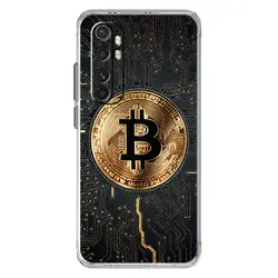 Luxury Bitcoin Design Soft Clear Phone Case Cover for Xiaomi 11T(Pro) (B9)