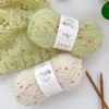 2pcs Colorful Wool Mohair Yarn Blended Icelandic for Handmade Knitting Sweater Scarf Thick Line 50g/Ball 2