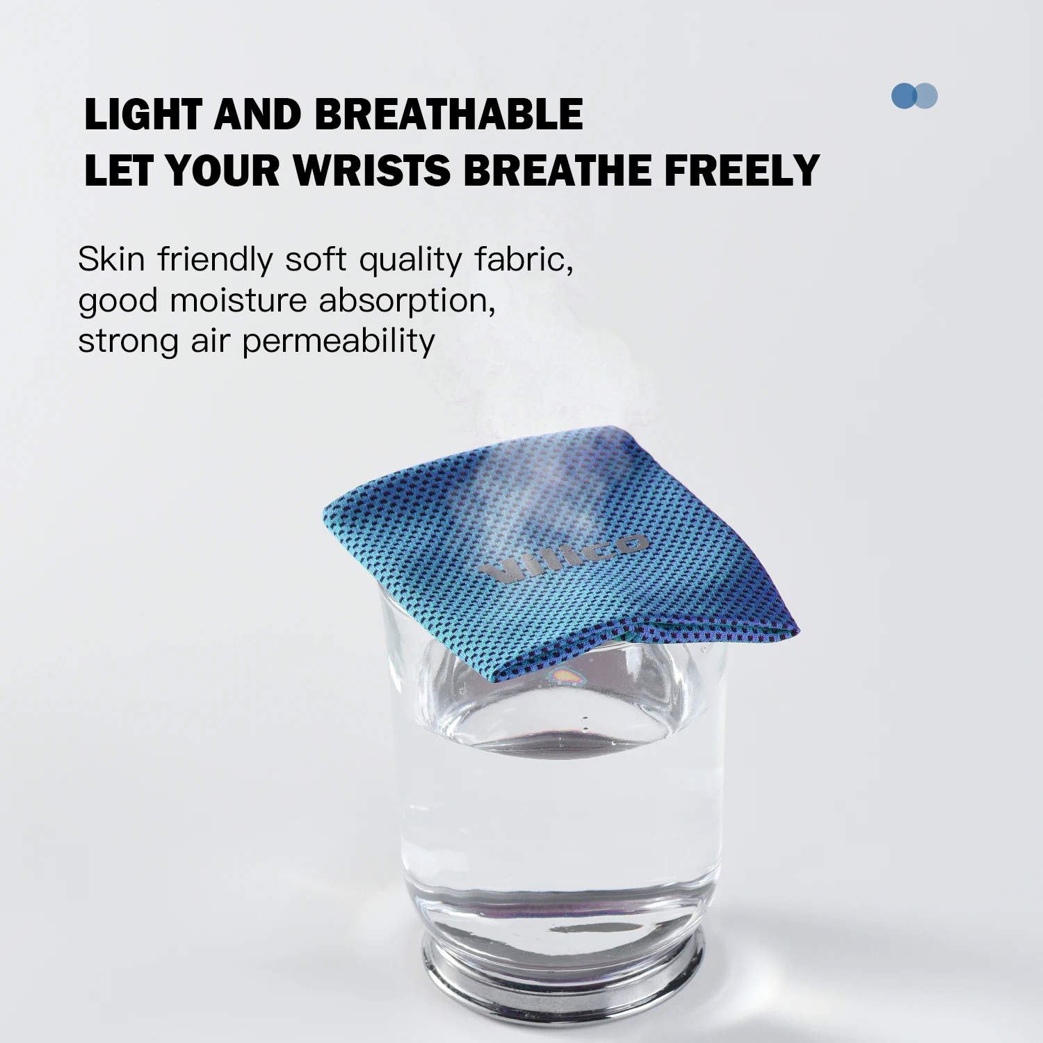 Ice Cooling Sports Wrist Sweatband 5