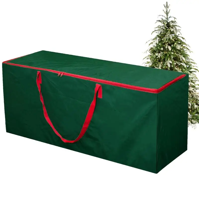 

Christmas Tree Storage Bag With Double Zipper And Handles Protects Against Dust Christmas Tree Storage Fit For 5.4Ft Tree