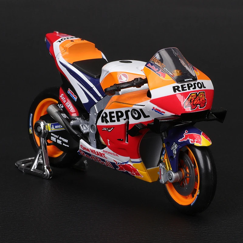 MAISTO 2021 Repsol Equipe Honda # 93 M.Marquez Diecast Modelo De  Motociclismo De Corrida De Carro De Brinquedo Yamaha Fábrica De 46 V.Rossi