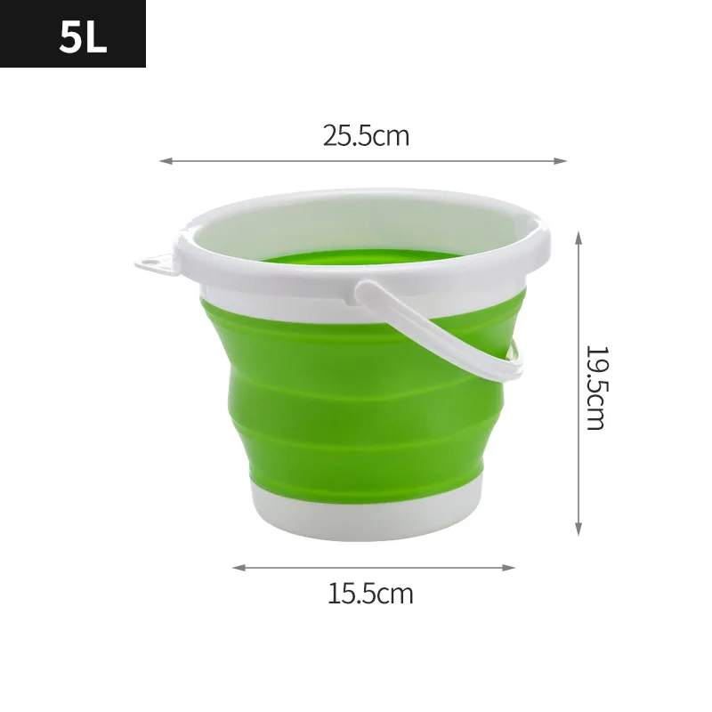 30L Collapsible Bucket, Foldable Water Container Portable Folding Wash Pail  for Beach, Travel, Camping, Fishing, Gardening, Car - AliExpress