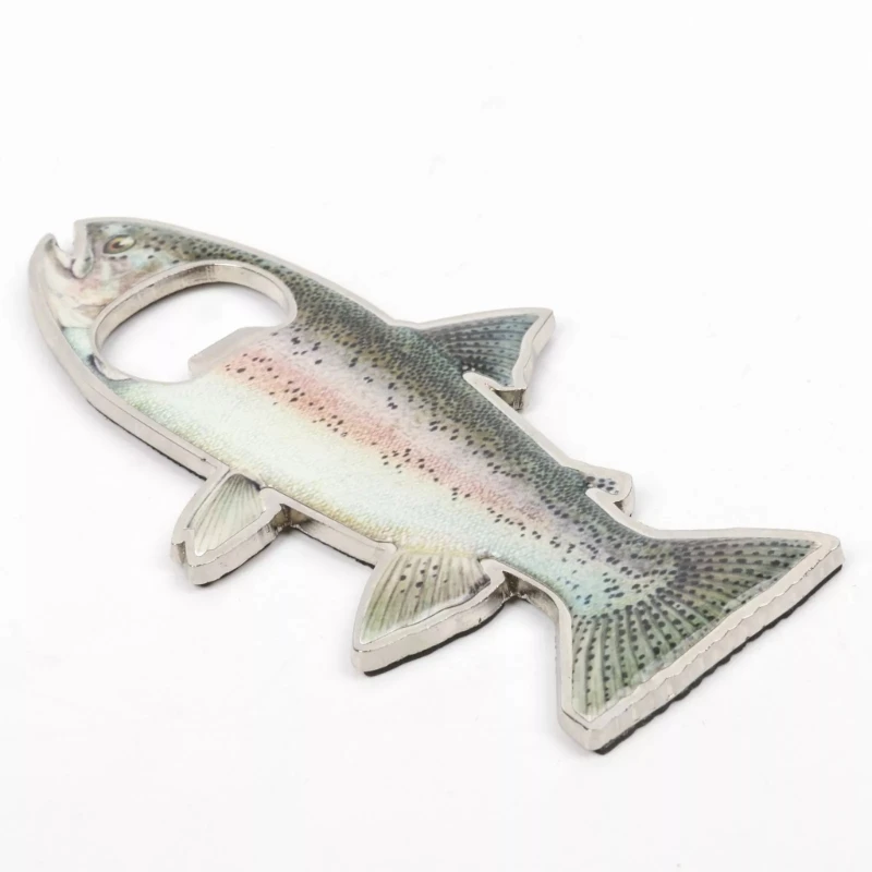 Ergonomic Stainless Steel Fish Beer Bottle Opener Easy To Cleans Bottle Opening Tool Suitable For Various Bottles