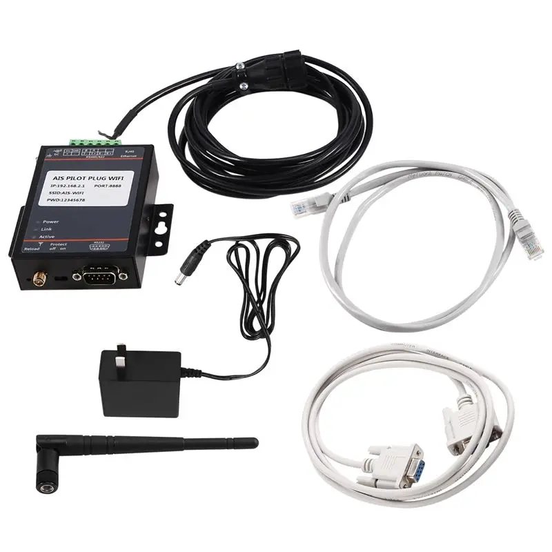 M93K-NPC-150 Ais 파일럿 플러그 Wifi 전자 차트 파일럿 인터페이스 - 해양 Rs485 장치용 무선 어댑터