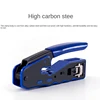Crimp Tools Crystal Head Wire Pliers Crimping Tool 8P Special Perforated Wire Pliers Easy Install Easy To Use 5