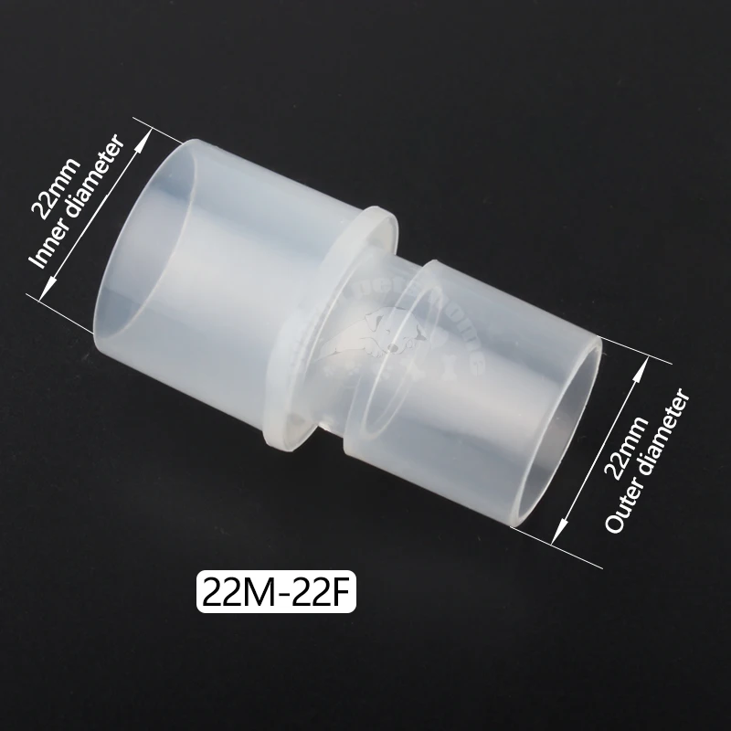 Breathing Circuit Corrugated Tube L Y Shape Connector Straight Connection Adapter Respiratory Anesthesia Tube Connector