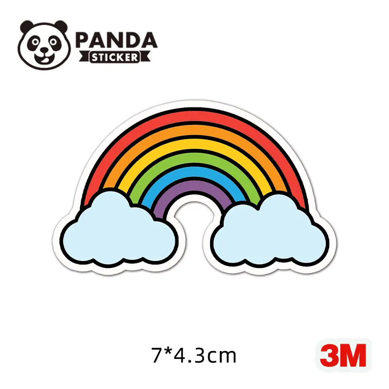 

RainbowToolbox StickersWaterproof Vinyl for refrigerators,Skateboard Suitcases, Laptops Does not fade