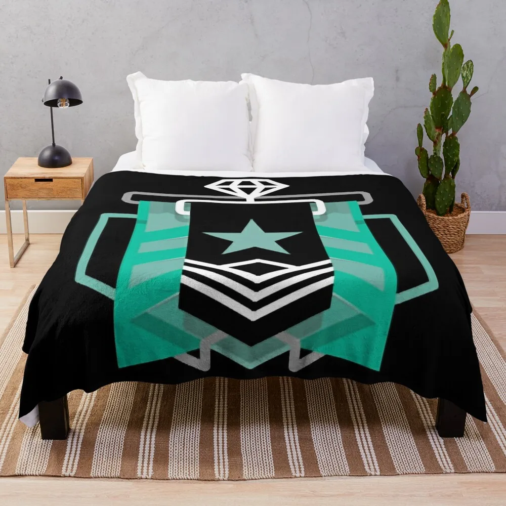 Diamond Level R6 Classic . Throw Blanket Decorative Throw blankets ands Furrys Blankets