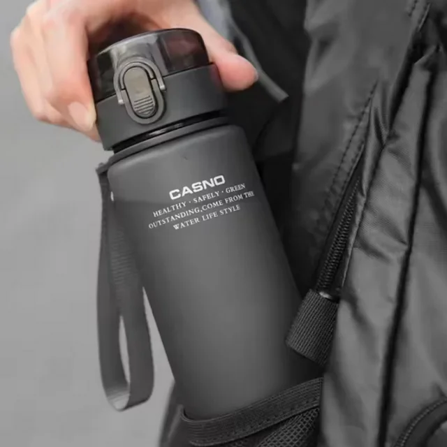 400ml/560ml Frosted Sports Water Bottle BPA Free Leak Proof Sports Water Bottle Tour Hiking Portable Outdoor Riding Gym Bottles 4
