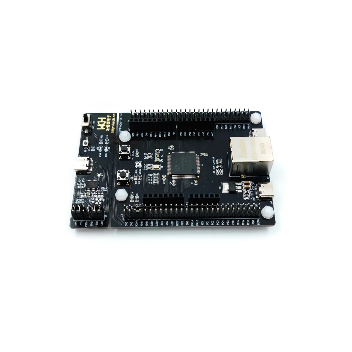 CH32V307V-EVT-R1, CH32V307, RISC-V MCU, Wch-Link a bordo