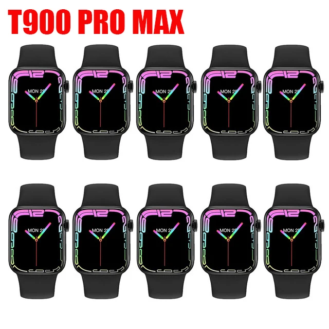 VIP 10/6/5/2/1PCS T900 Pro MAX Smart Watch IWO 7 PRO Tracking DIY Face Sport 14 PK X8 T500 PLUS I7 TS17 |
