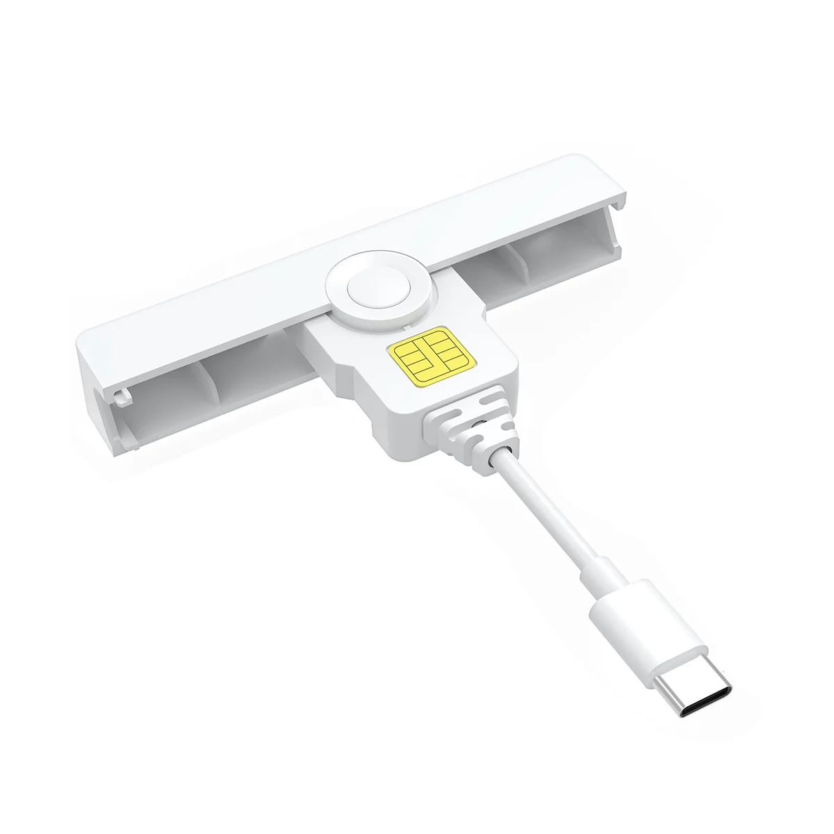 

Smart Card Reader USB ATM Smart Card Reader Universal SIM Card Reader USB-CCID ISO Connector for Windows Linux Type-C