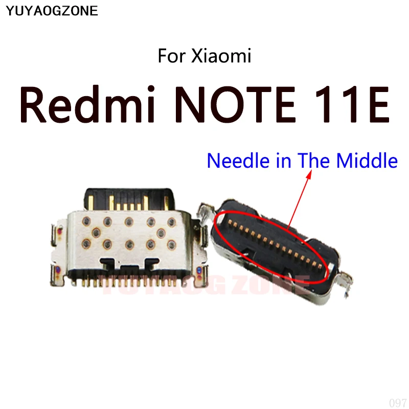 

10 шт./лот для Xiaomi Redmi NOTE 11E Pro Type C USB-разъем для зарядки, разъем для подключения док-станции