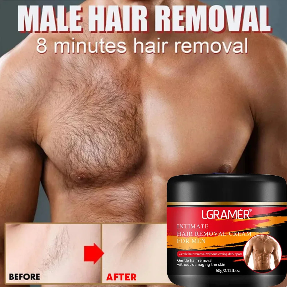 

Men'S Painless Hair Removal Cream Mild Non Irritating Hair Removal Cream Body Arm Armpit Leg Gentle Refreshing Hair Removal