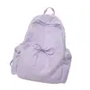 Korean School Bag Aesthetic Backpack Nylon Laptop Bags for Teenagers Large Capacity Daypack Casual Book Bag 5