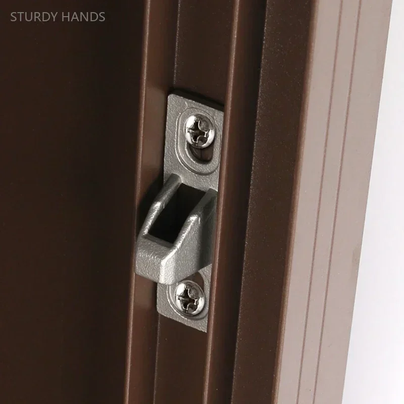 Sliding Door Latch 1PCS Zinc Alloy Old-fashioned Window Lock Hook Seat