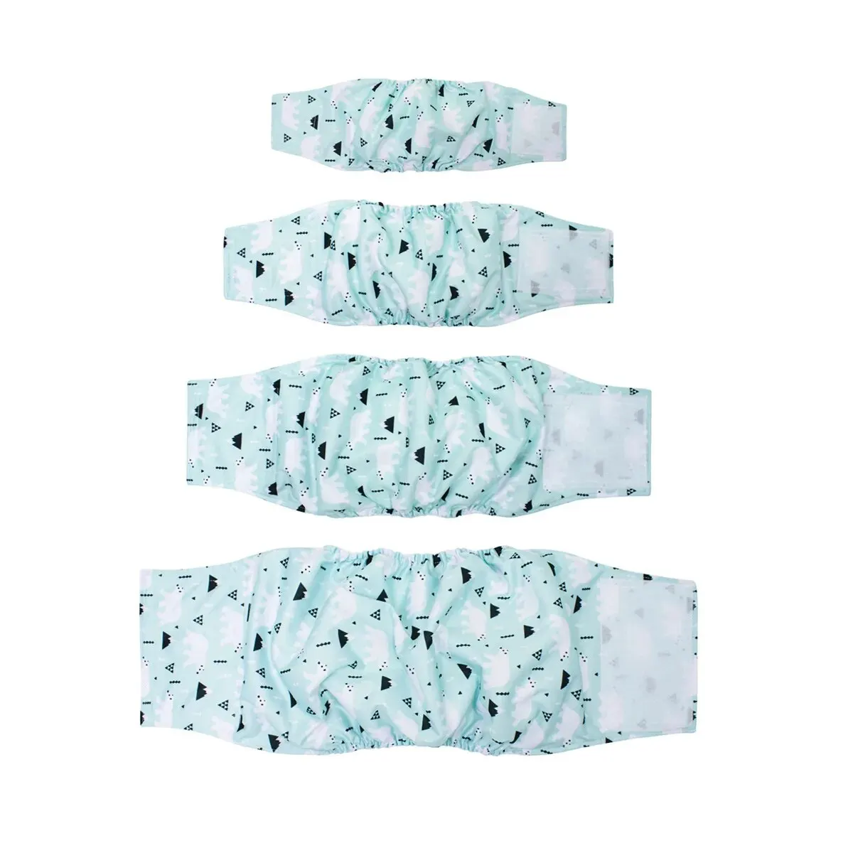 Washable High Absorbency Male Dog Belly Band & Reusable Puppy Wrap