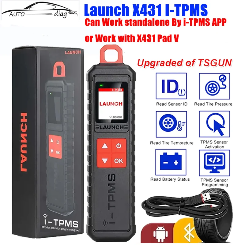 

LAUNCH X431 ручной детектор давления в шинах