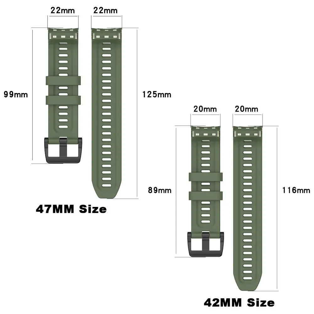 Silicone Sports Wrist Strap Bracelet