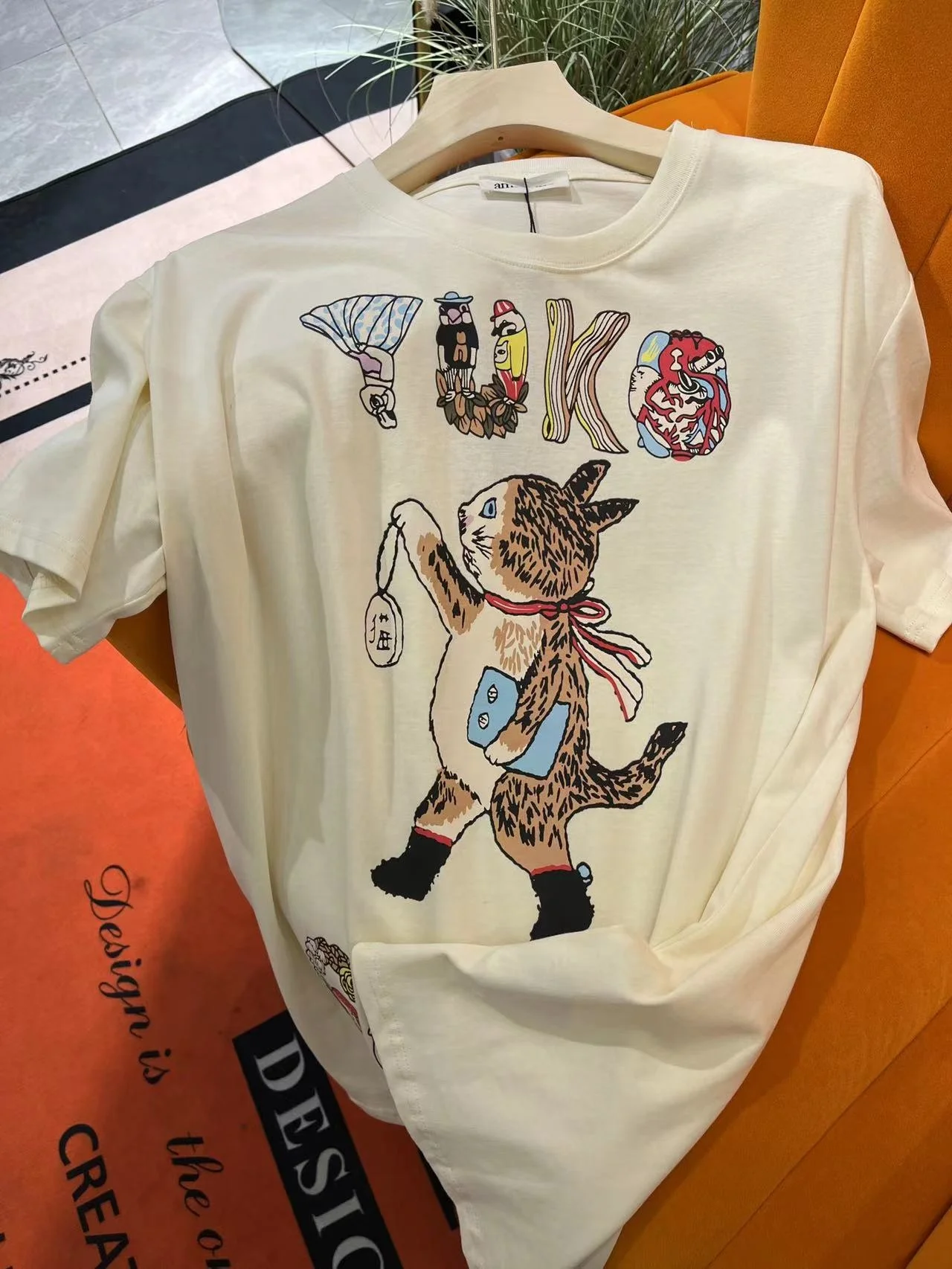 

Fashion zc443 Men's Tops & Tees 2022 Runway Luxury European Design Print party style T-Shirts Men's Clothing